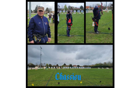 Premier concours extérieur à Chassieu 